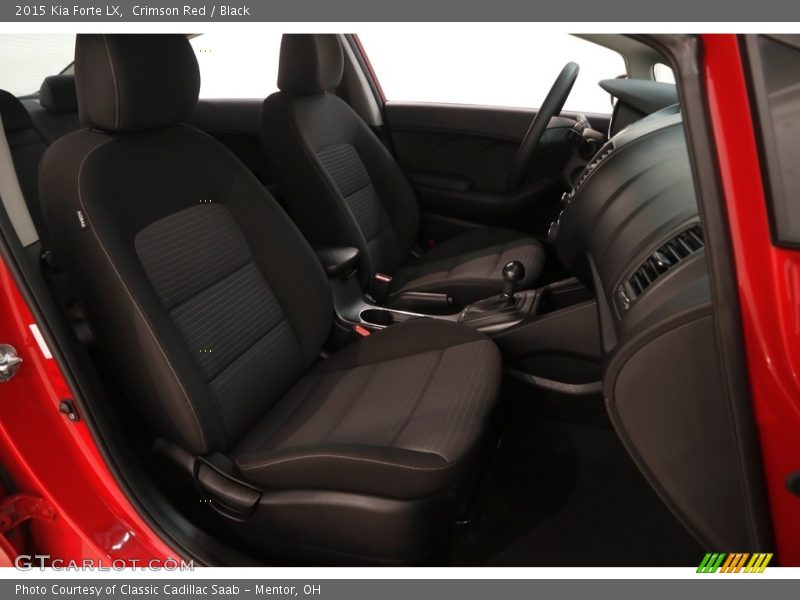 Crimson Red / Black 2015 Kia Forte LX