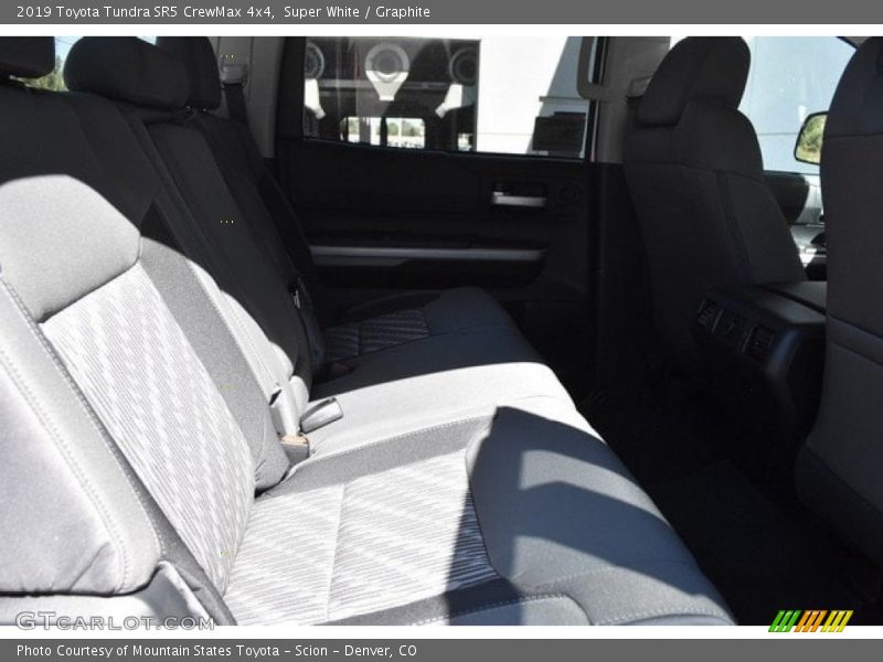 Super White / Graphite 2019 Toyota Tundra SR5 CrewMax 4x4