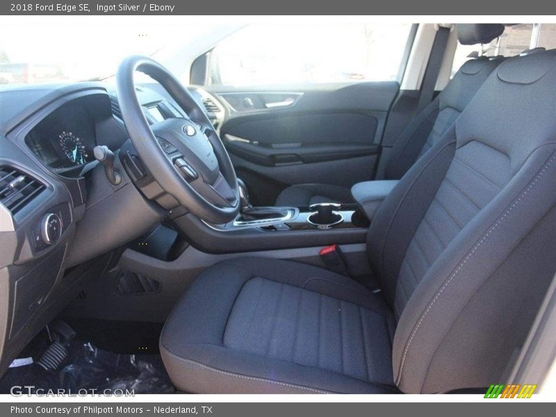 Ingot Silver / Ebony 2018 Ford Edge SE