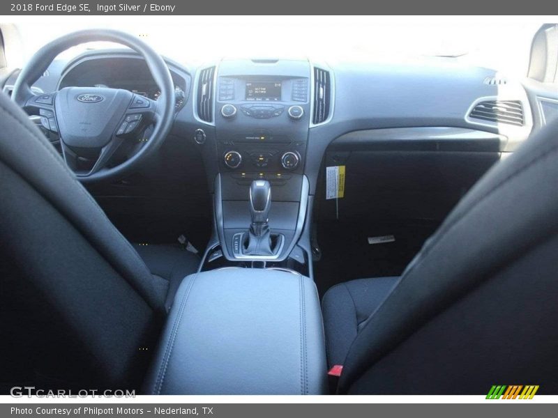 Ingot Silver / Ebony 2018 Ford Edge SE