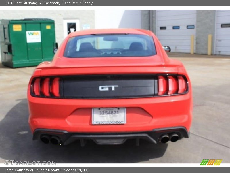 Race Red / Ebony 2018 Ford Mustang GT Fastback