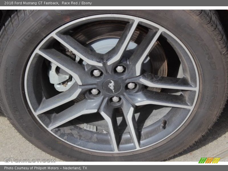 Race Red / Ebony 2018 Ford Mustang GT Fastback