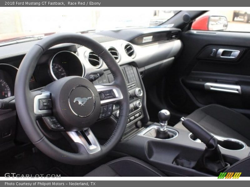 Race Red / Ebony 2018 Ford Mustang GT Fastback