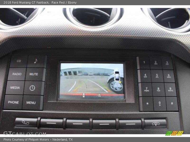 Controls of 2018 Mustang GT Fastback