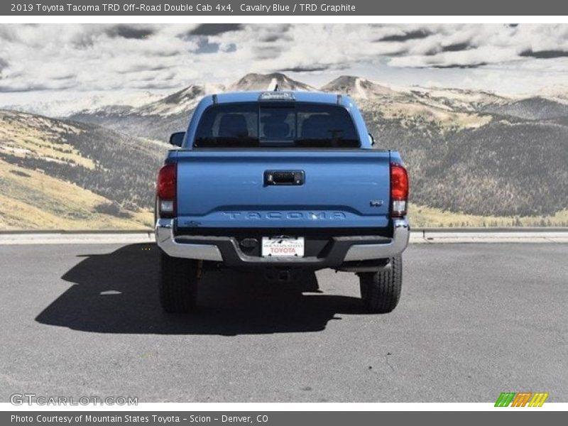 Cavalry Blue / TRD Graphite 2019 Toyota Tacoma TRD Off-Road Double Cab 4x4