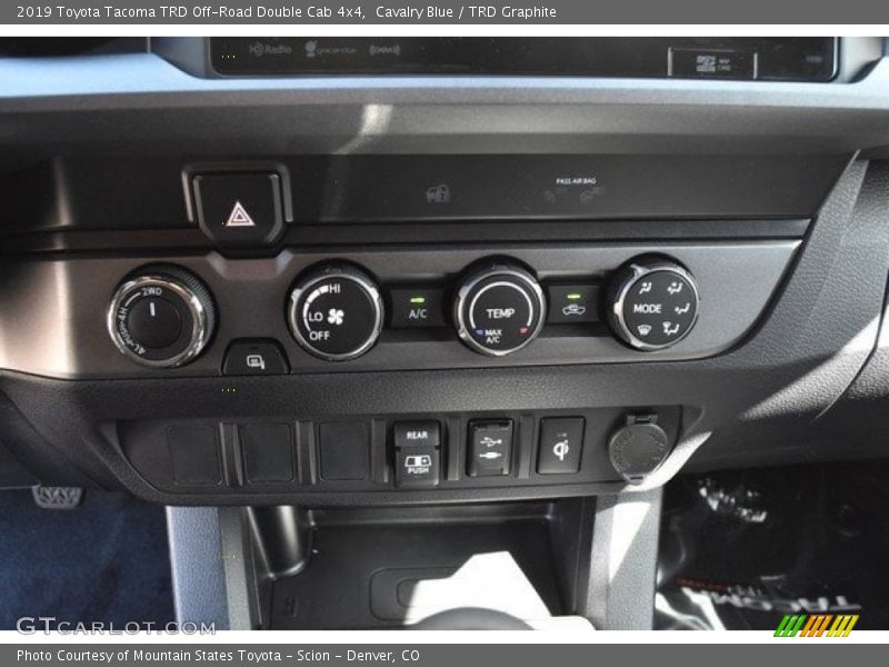 Controls of 2019 Tacoma TRD Off-Road Double Cab 4x4