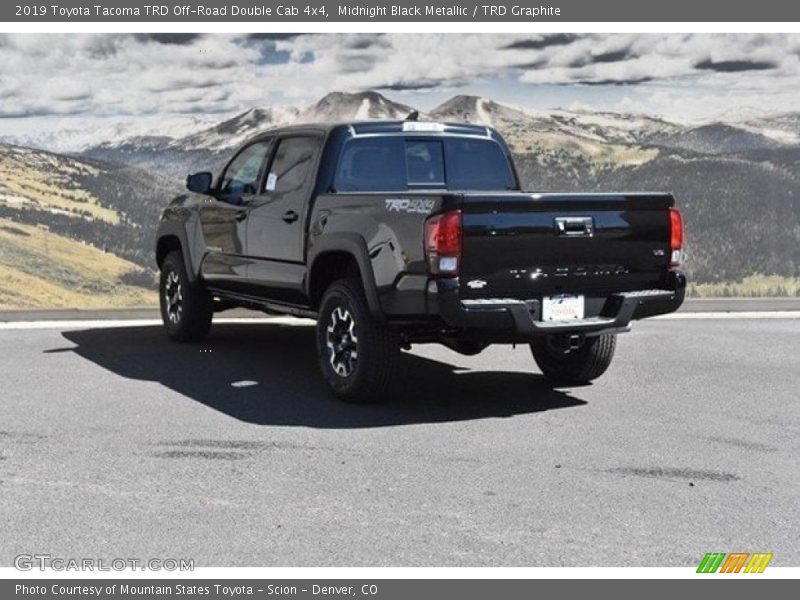 Midnight Black Metallic / TRD Graphite 2019 Toyota Tacoma TRD Off-Road Double Cab 4x4