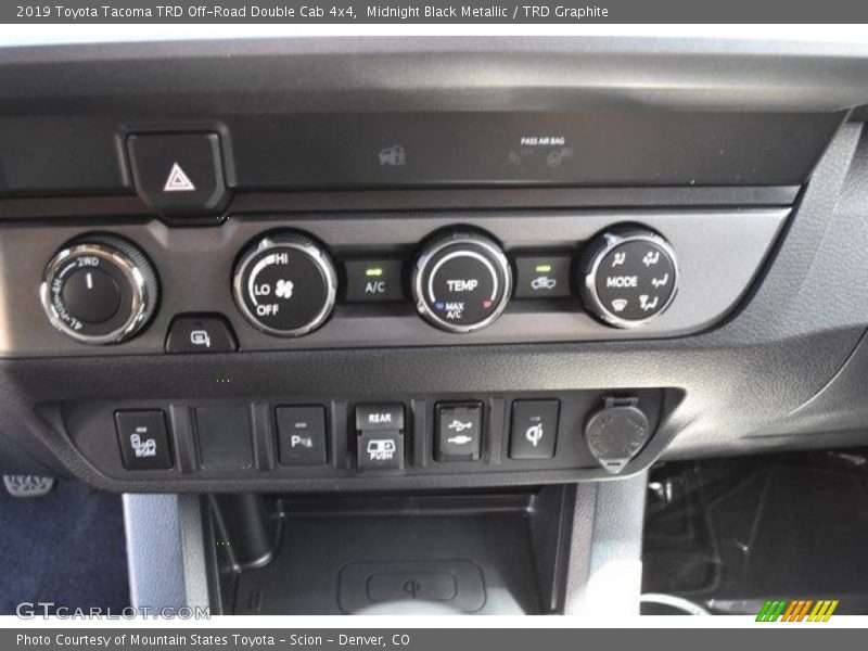 Controls of 2019 Tacoma TRD Off-Road Double Cab 4x4