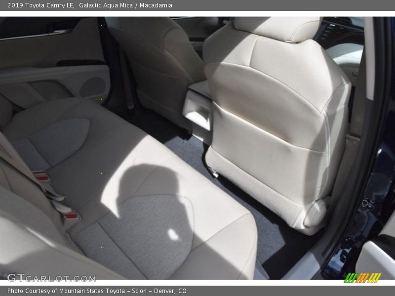 Galactic Aqua Mica / Macadamia 2019 Toyota Camry LE