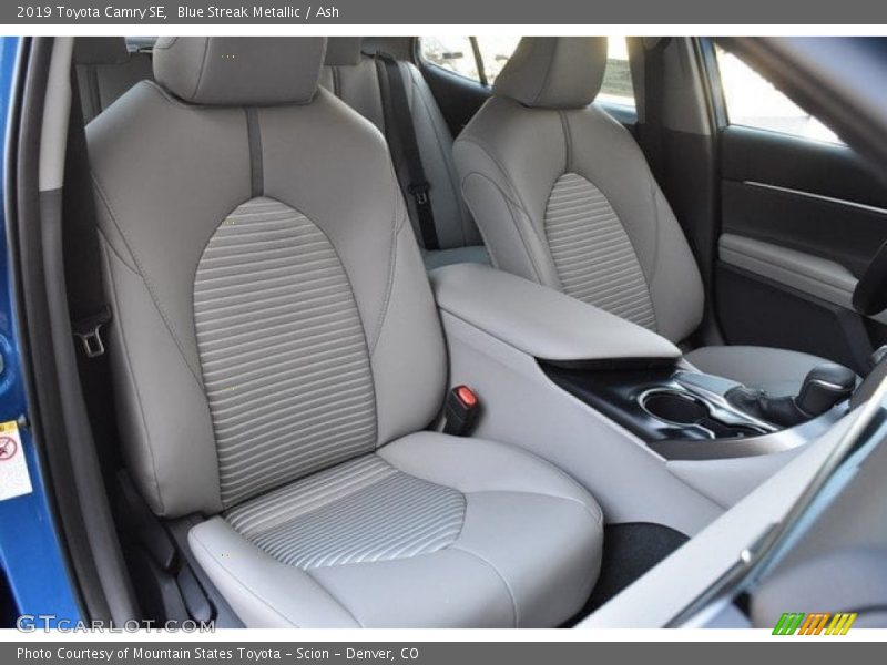 Blue Streak Metallic / Ash 2019 Toyota Camry SE