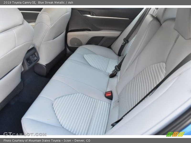 Blue Streak Metallic / Ash 2019 Toyota Camry SE