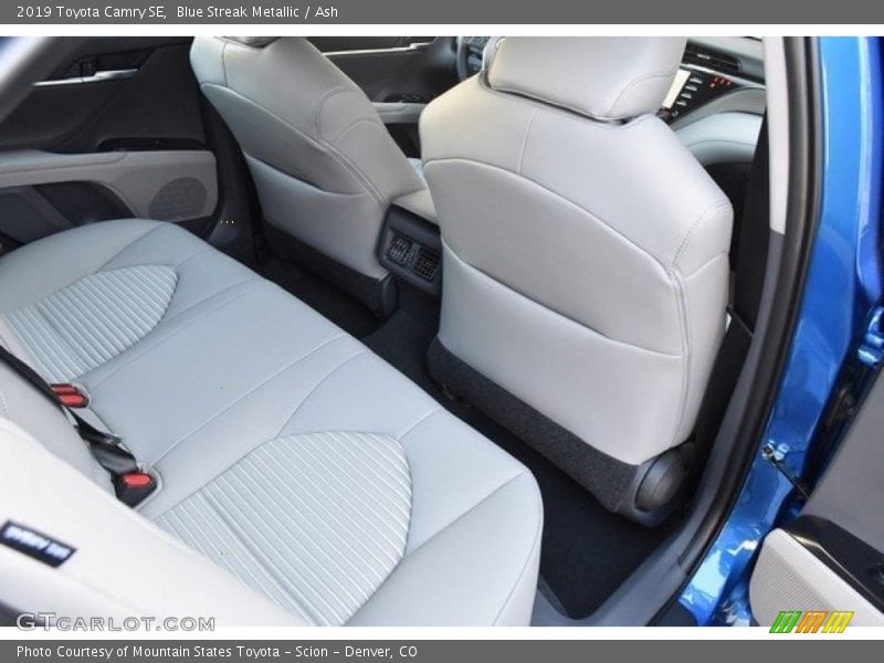 Blue Streak Metallic / Ash 2019 Toyota Camry SE