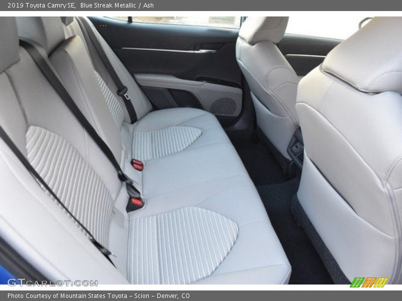 Blue Streak Metallic / Ash 2019 Toyota Camry SE