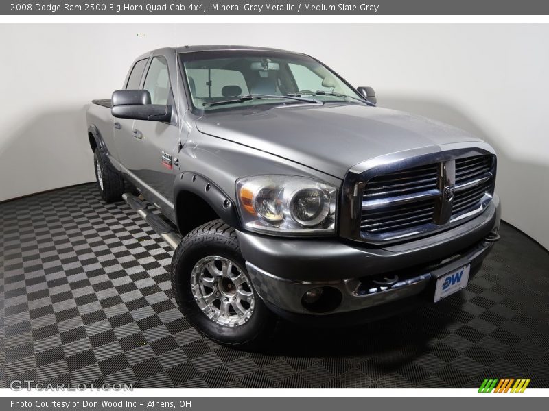 Mineral Gray Metallic / Medium Slate Gray 2008 Dodge Ram 2500 Big Horn Quad Cab 4x4