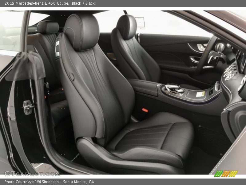 Black / Black 2019 Mercedes-Benz E 450 Coupe