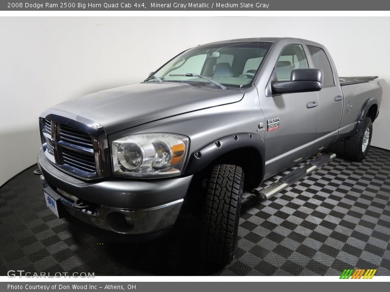 Mineral Gray Metallic / Medium Slate Gray 2008 Dodge Ram 2500 Big Horn Quad Cab 4x4