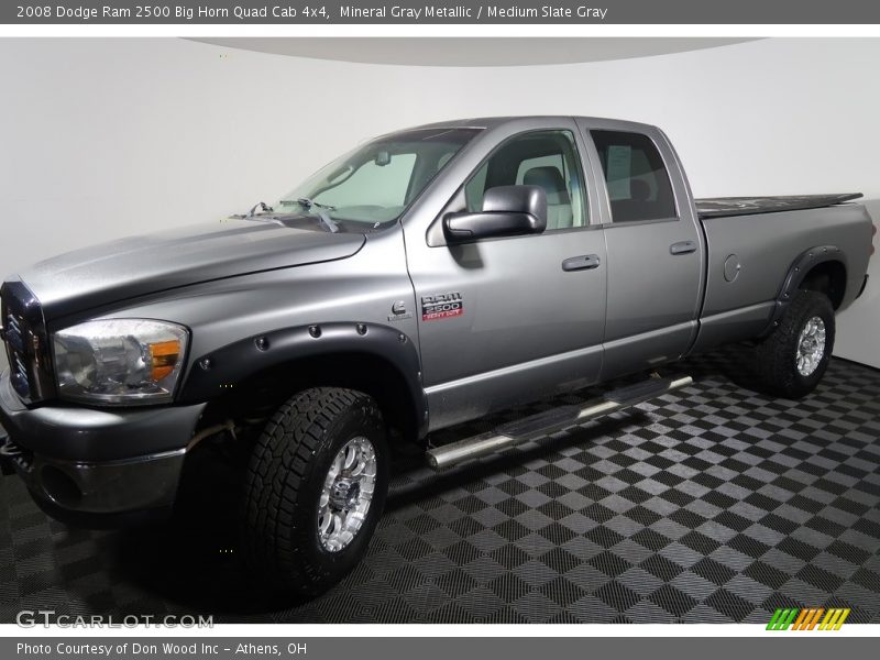 Mineral Gray Metallic / Medium Slate Gray 2008 Dodge Ram 2500 Big Horn Quad Cab 4x4