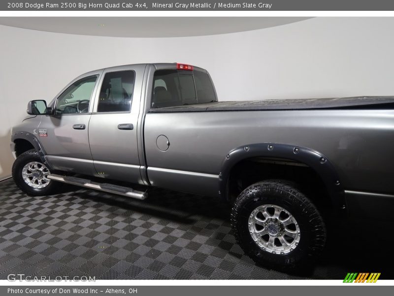 Mineral Gray Metallic / Medium Slate Gray 2008 Dodge Ram 2500 Big Horn Quad Cab 4x4