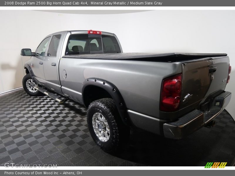 Mineral Gray Metallic / Medium Slate Gray 2008 Dodge Ram 2500 Big Horn Quad Cab 4x4