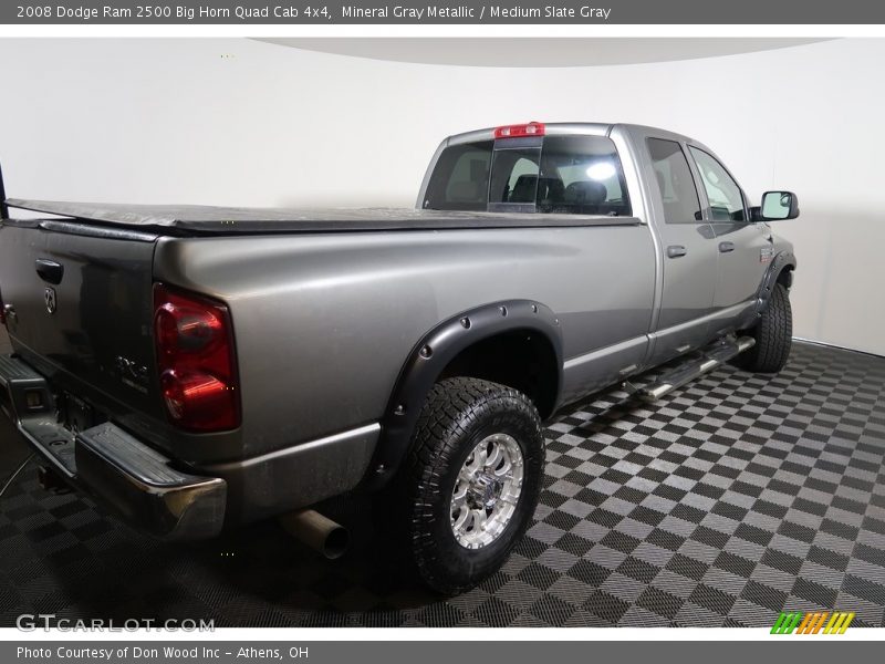 Mineral Gray Metallic / Medium Slate Gray 2008 Dodge Ram 2500 Big Horn Quad Cab 4x4