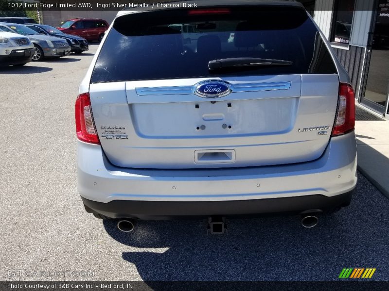 Ingot Silver Metallic / Charcoal Black 2012 Ford Edge Limited AWD