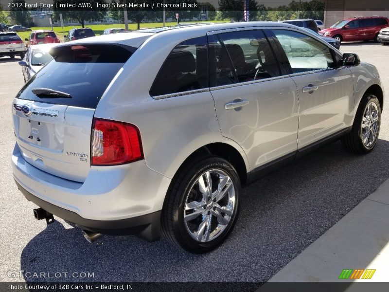 Ingot Silver Metallic / Charcoal Black 2012 Ford Edge Limited AWD