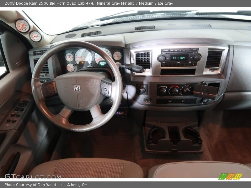 Mineral Gray Metallic / Medium Slate Gray 2008 Dodge Ram 2500 Big Horn Quad Cab 4x4