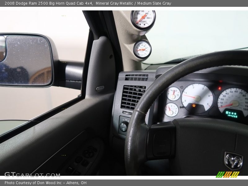 Mineral Gray Metallic / Medium Slate Gray 2008 Dodge Ram 2500 Big Horn Quad Cab 4x4