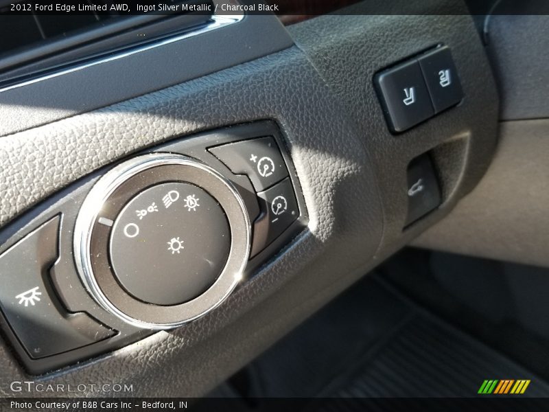 Ingot Silver Metallic / Charcoal Black 2012 Ford Edge Limited AWD