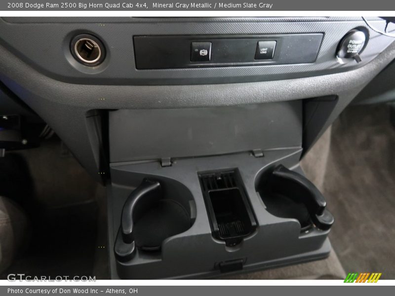 Mineral Gray Metallic / Medium Slate Gray 2008 Dodge Ram 2500 Big Horn Quad Cab 4x4