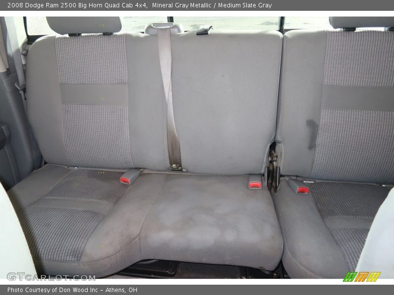 Mineral Gray Metallic / Medium Slate Gray 2008 Dodge Ram 2500 Big Horn Quad Cab 4x4