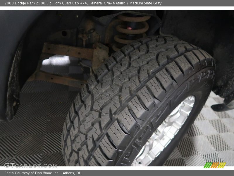 Mineral Gray Metallic / Medium Slate Gray 2008 Dodge Ram 2500 Big Horn Quad Cab 4x4