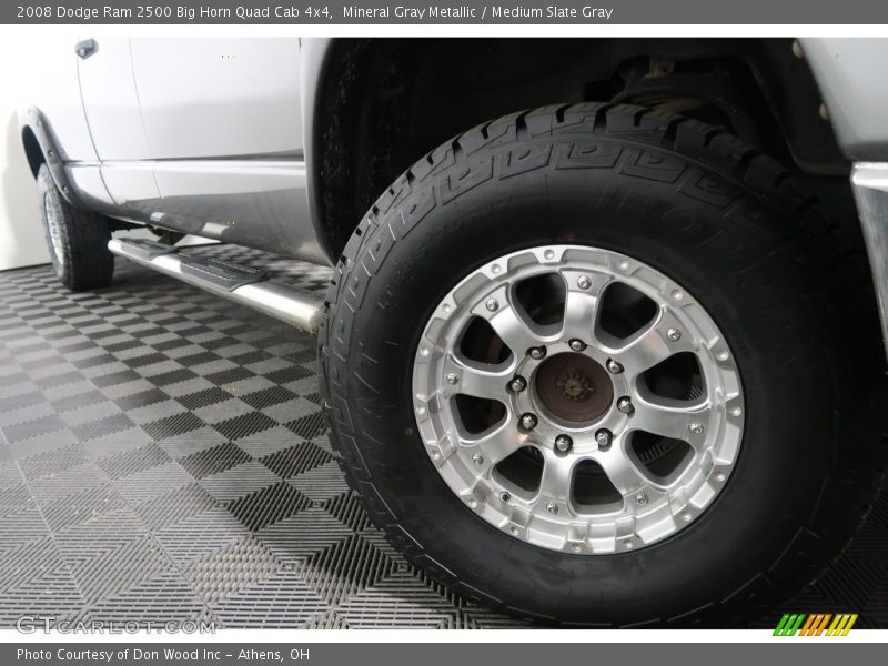 Mineral Gray Metallic / Medium Slate Gray 2008 Dodge Ram 2500 Big Horn Quad Cab 4x4