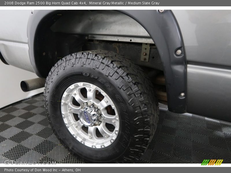 Mineral Gray Metallic / Medium Slate Gray 2008 Dodge Ram 2500 Big Horn Quad Cab 4x4