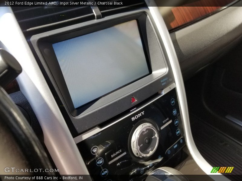 Ingot Silver Metallic / Charcoal Black 2012 Ford Edge Limited AWD