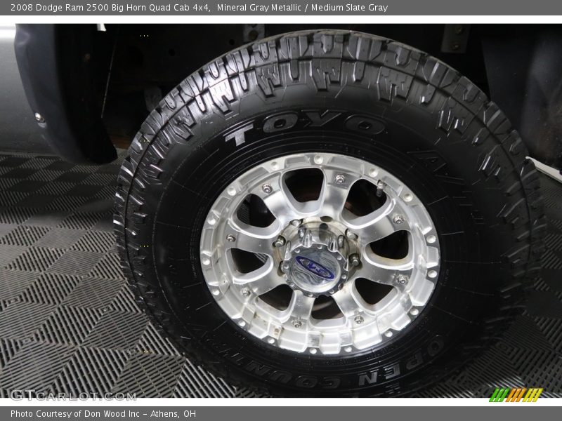 Mineral Gray Metallic / Medium Slate Gray 2008 Dodge Ram 2500 Big Horn Quad Cab 4x4