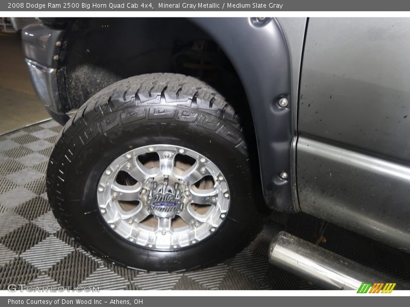 Mineral Gray Metallic / Medium Slate Gray 2008 Dodge Ram 2500 Big Horn Quad Cab 4x4