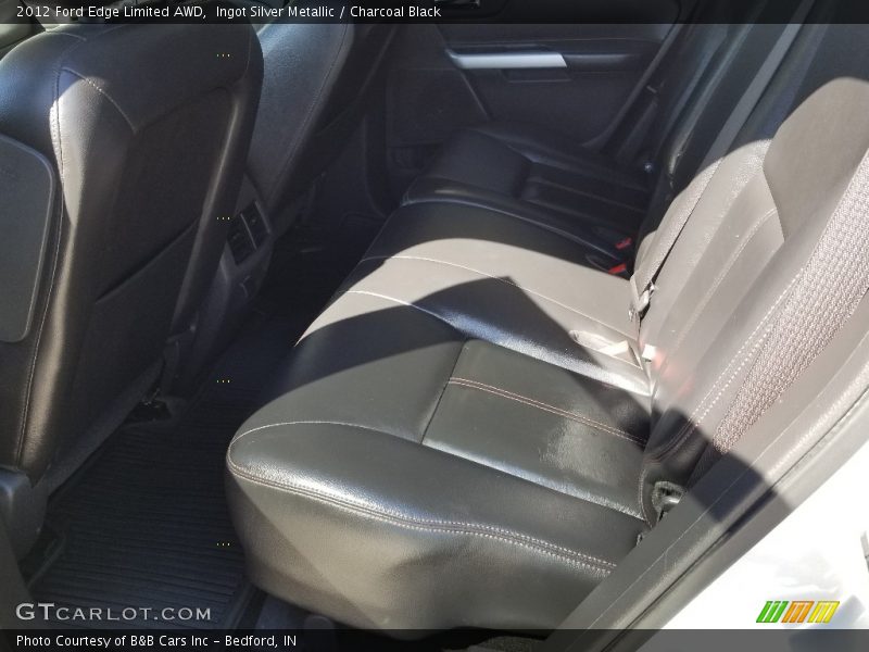 Ingot Silver Metallic / Charcoal Black 2012 Ford Edge Limited AWD