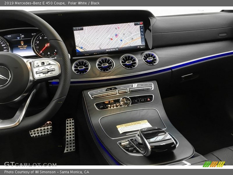 Polar White / Black 2019 Mercedes-Benz E 450 Coupe