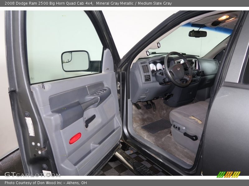 Mineral Gray Metallic / Medium Slate Gray 2008 Dodge Ram 2500 Big Horn Quad Cab 4x4