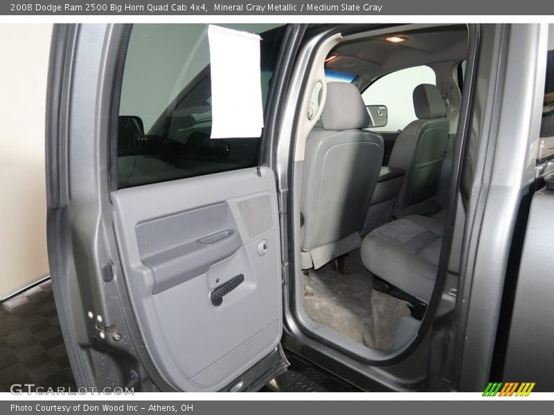 Mineral Gray Metallic / Medium Slate Gray 2008 Dodge Ram 2500 Big Horn Quad Cab 4x4