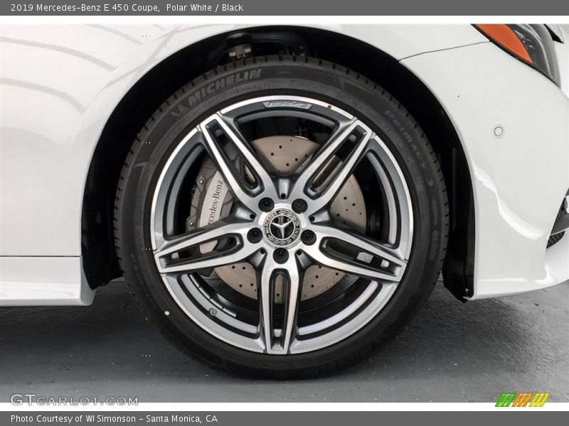 Polar White / Black 2019 Mercedes-Benz E 450 Coupe