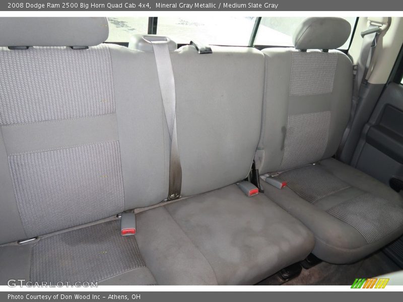 Mineral Gray Metallic / Medium Slate Gray 2008 Dodge Ram 2500 Big Horn Quad Cab 4x4