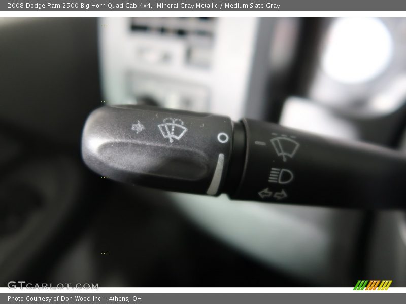 Mineral Gray Metallic / Medium Slate Gray 2008 Dodge Ram 2500 Big Horn Quad Cab 4x4