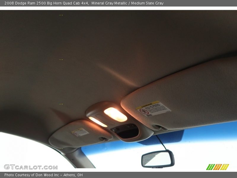 Mineral Gray Metallic / Medium Slate Gray 2008 Dodge Ram 2500 Big Horn Quad Cab 4x4
