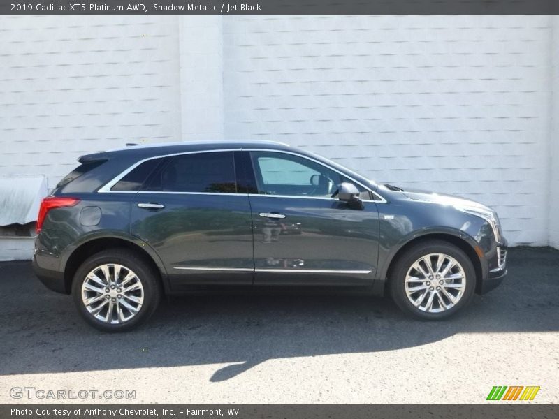 Shadow Metallic / Jet Black 2019 Cadillac XT5 Platinum AWD