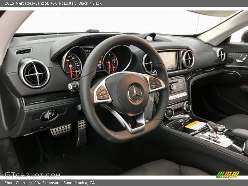 Dashboard of 2019 SL 450 Roadster