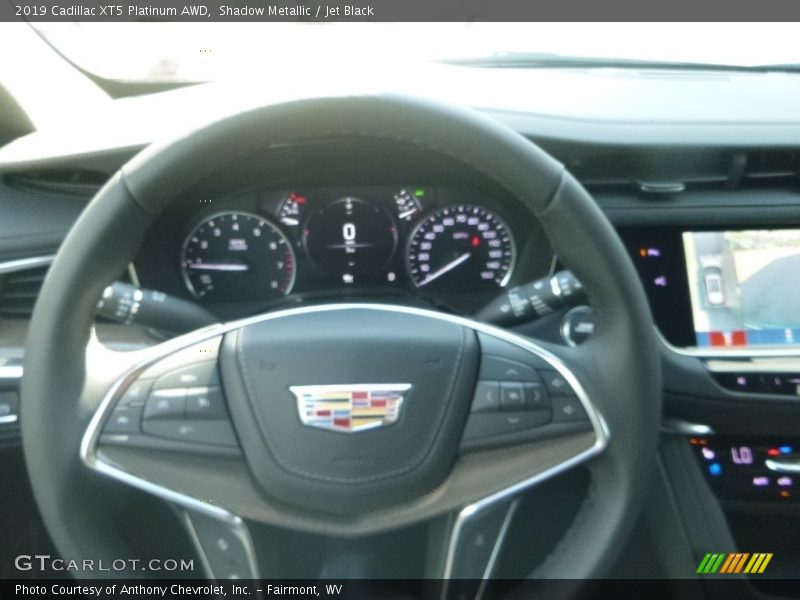 Shadow Metallic / Jet Black 2019 Cadillac XT5 Platinum AWD