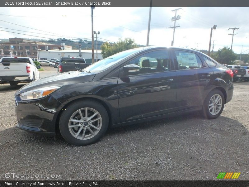 Shadow Black / Charcoal Black 2018 Ford Focus SE Sedan