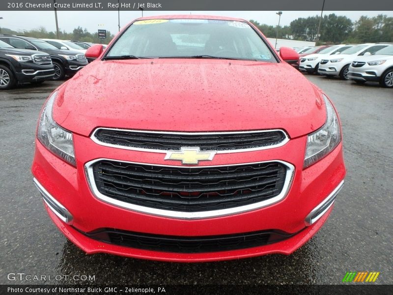 Red Hot / Jet Black 2016 Chevrolet Cruze Limited LT